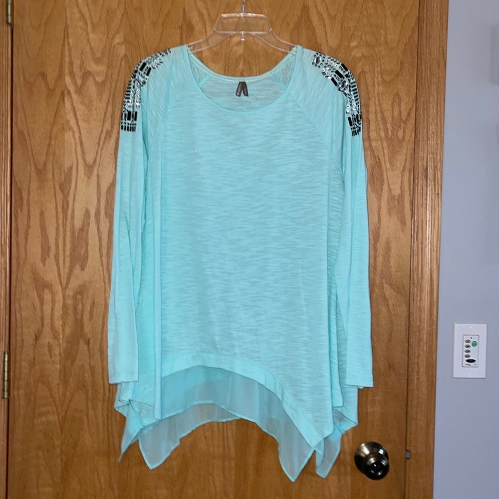 Vanity dressy long sleeve shirt